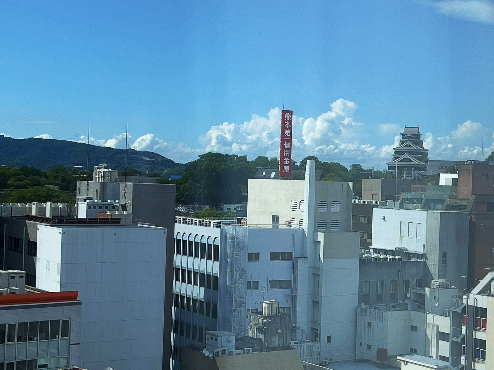 ダイワロイネットホテル熊本銀座通り 窓からの風景