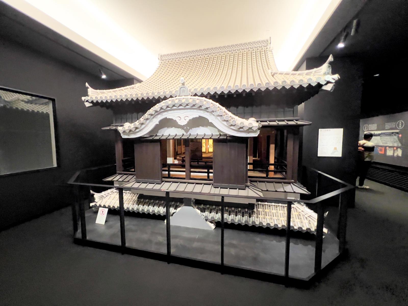 熊本城 天守閣の模型